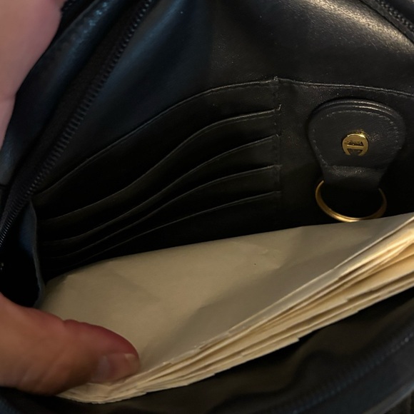 Small Etienne Aigner Leather Shoulder Purse - Picture 4 of 6